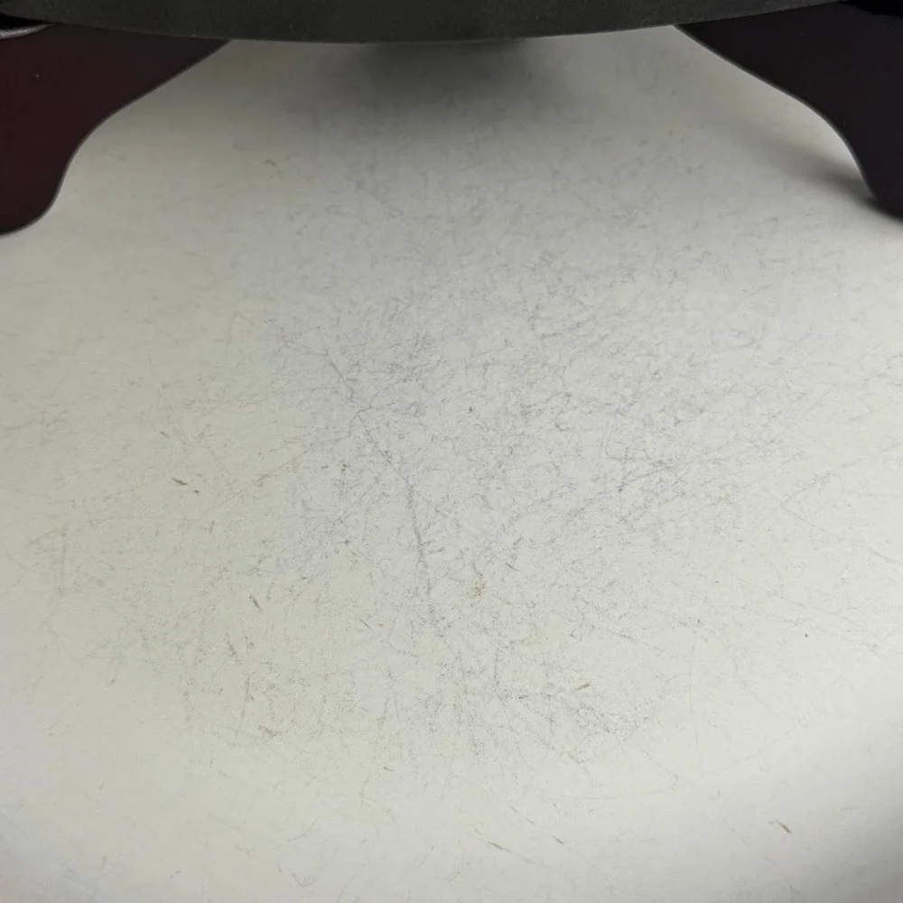 Sango Contrast Charcoal 4705 Dinner Plates Set of 4 Square Scalloped Stoneware‎